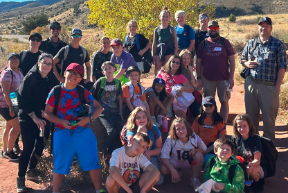 Students showing respect and integrity